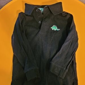 🌑 Boy's long sleeve polo